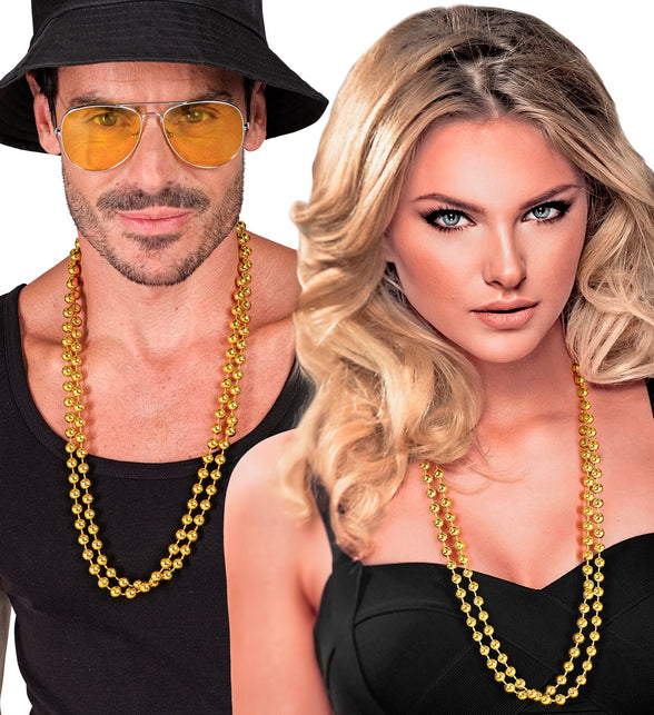 Widmann SRL Gouden parelkettingen set van 2