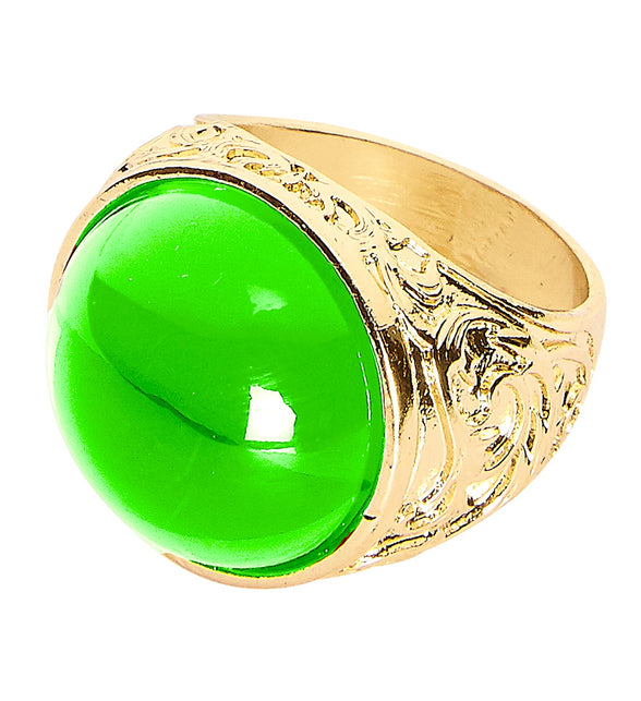 Widmann SRL Gouden ring met groene steen
