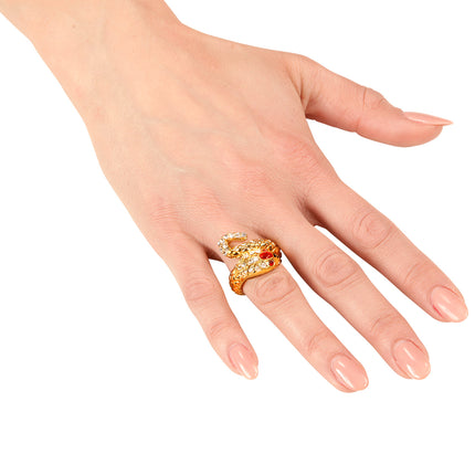 Widmann SRL Gouden slangen ringen