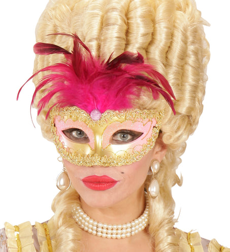 Widmann SRL Gouden Venetiaanse oogmaskertjes