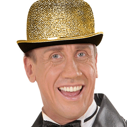 Widmann SRL Goudkleurige bolhoed