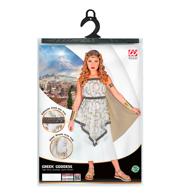 Widmann SRL Griekse godin jurk voor kinderen