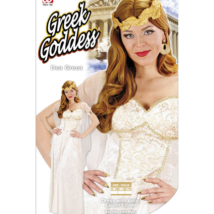 Widmann SRL Griekse godin kostuum Asjera