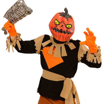 Widmann SRL Griezel pompoen masker kind