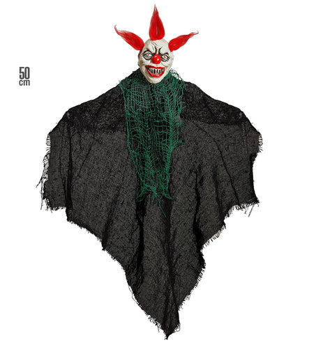 Widmann SRL Griezelige Clown decoratie 50cm