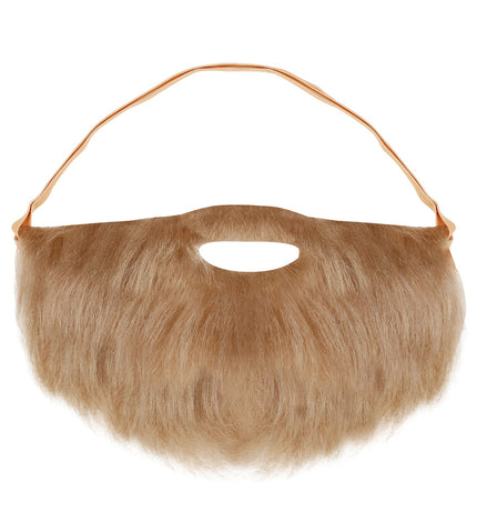 Widmann SRL Grijs bruine baard met snor