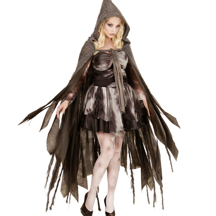 Widmann SRL Grijze Halloween cape