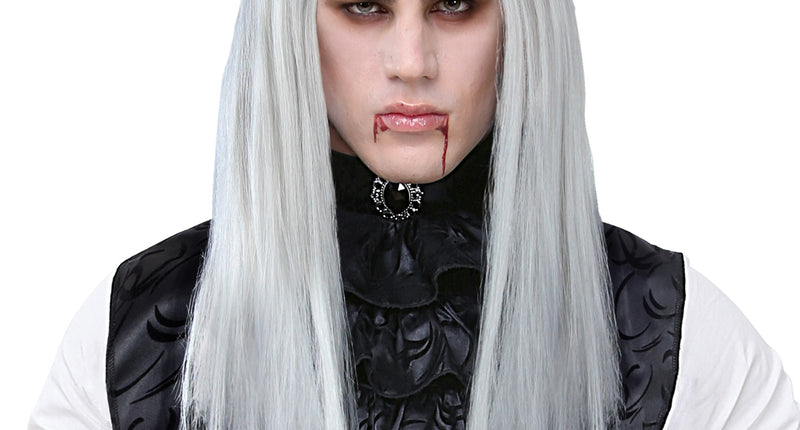 Widmann SRL Grijze zombie pruik