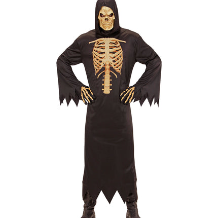 Widmann SRL Grimreaper kostuum Jelle met kap