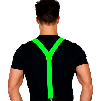 Widmann SRL Groene bretels verstelbaar