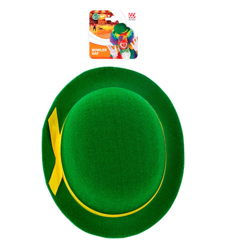Widmann SRL Groene clowns bolhoed