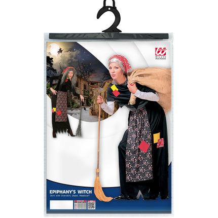 Widmann SRL Grootmoeder kostuum Roodkapje