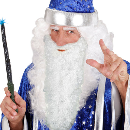 Widmann SRL grote baard met snor wit