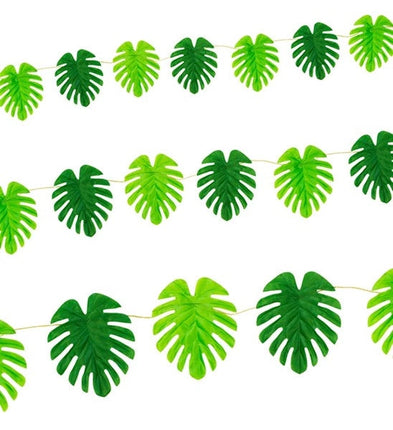Widmann SRL Guirlande van blaadjes 5 meter kostuum Eva