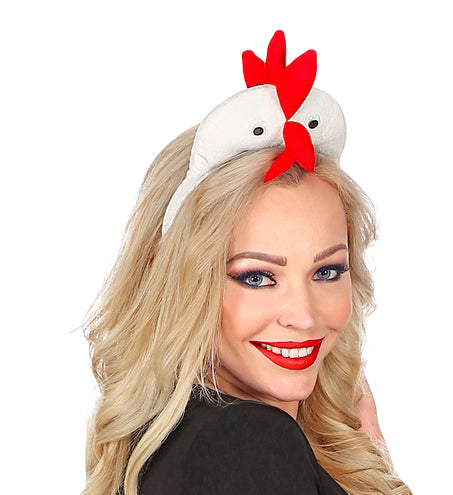 Widmann SRL Haan diadeem met staart