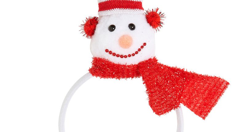 Widmann SRL Haarband kerstmis sneeuwpop
