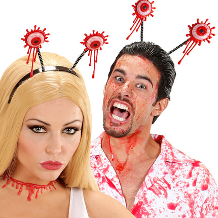 Widmann SRL Haarband met bloederige ogen