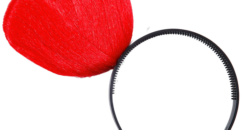 Widmann SRL Haarband rood hartje tiara