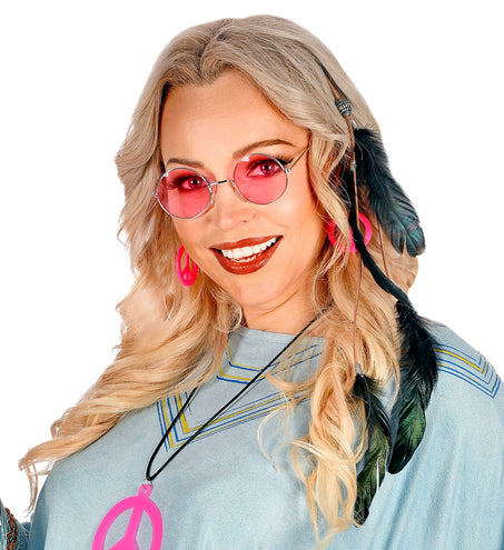 Widmann SRL Haarclip zwarte veren