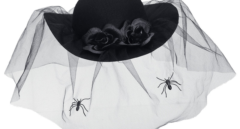 Widmann SRL Halloween hoed zwarte weduwe
