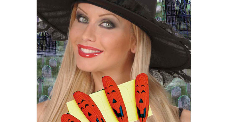 Widmann SRL Halloween nep nagels heks