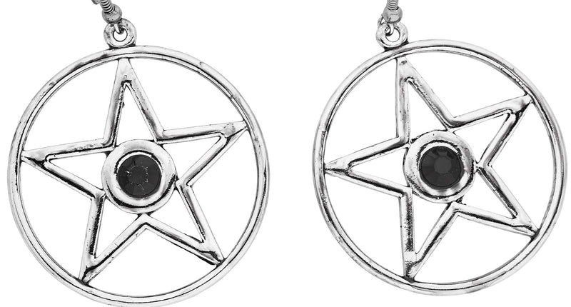 Widmann SRL Halloween oorbellen met steen