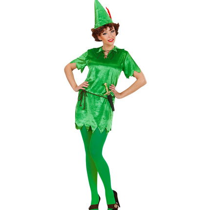 Widmann SRL Halloween panty groen