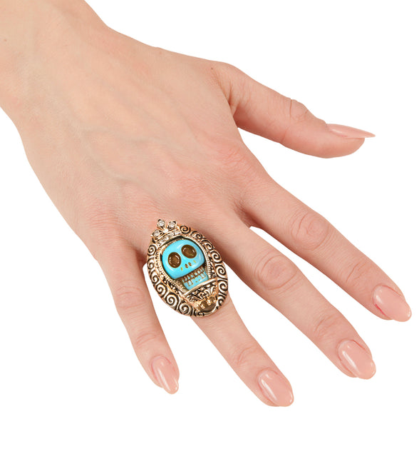 Widmann SRL Halloween ring schedel