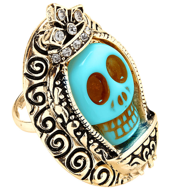 Widmann SRL Halloween ring schedel