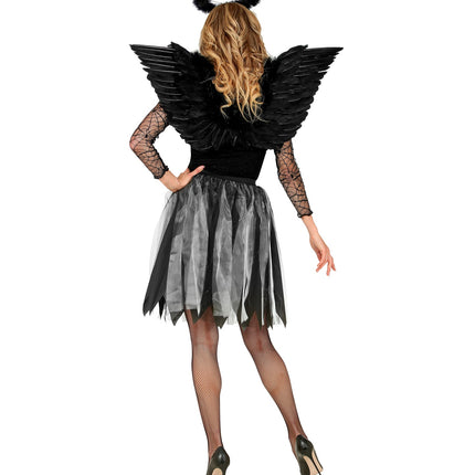 Widmann SRL Halloween rok zwart Els