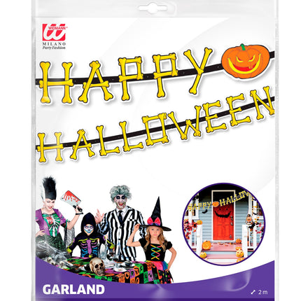 Widmann SRL Halloween slinger Happy Halloween