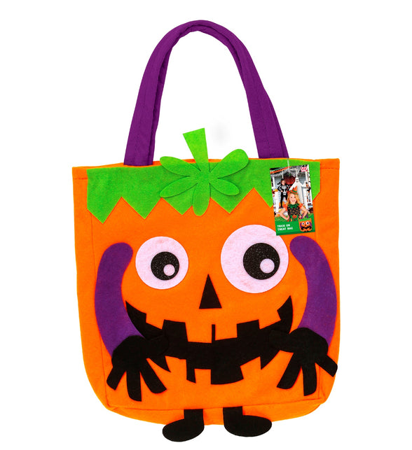 Widmann SRL Halloween snoeptasje pompoen