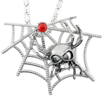 Widmann SRL Halsketting spinnenweb met spinnen