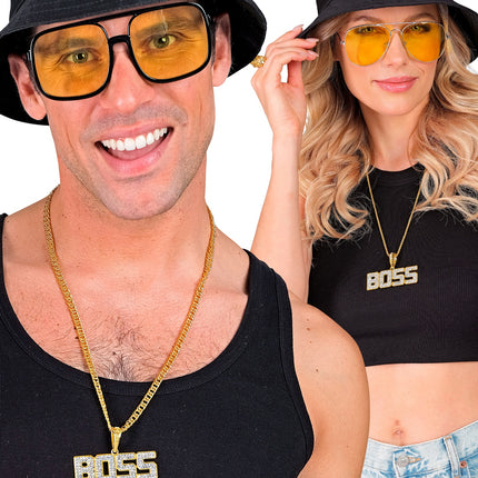 Widmann SRL Halsketting strass boss