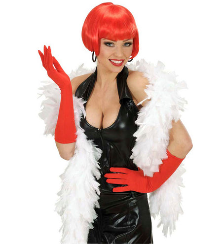 Widmann SRL handschoenen lycra 37cm rood