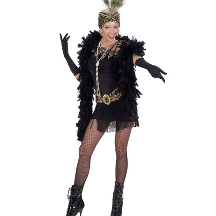 Widmann SRL Handschoenen lycra 37cm zwart