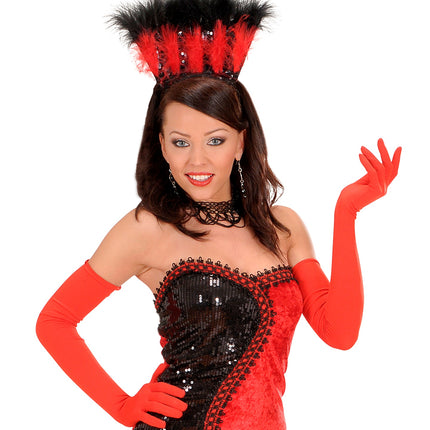 Widmann SRL handschoenen lycra rood