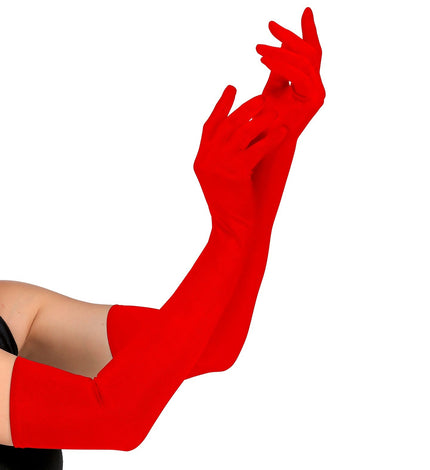 Widmann SRL handschoenen lycra rood