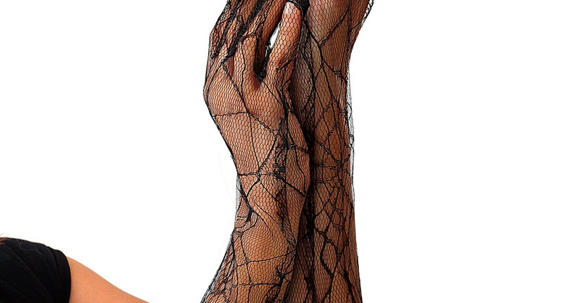 Widmann SRL Handschoenen spinnenweb kant