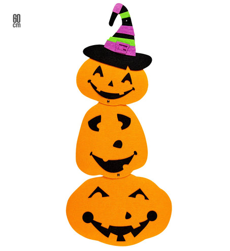 Widmann SRL Hangdecoratie Pompoen 60 cm