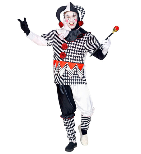 Widmann SRL Harlekijn kostuum heren luxe