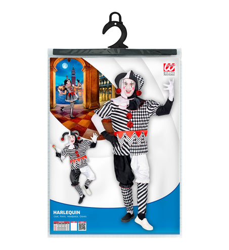 Widmann SRL Harlekijn kostuum heren luxe
