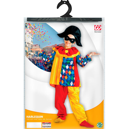 Widmann SRL Harlekijn kostuum Thomas kind