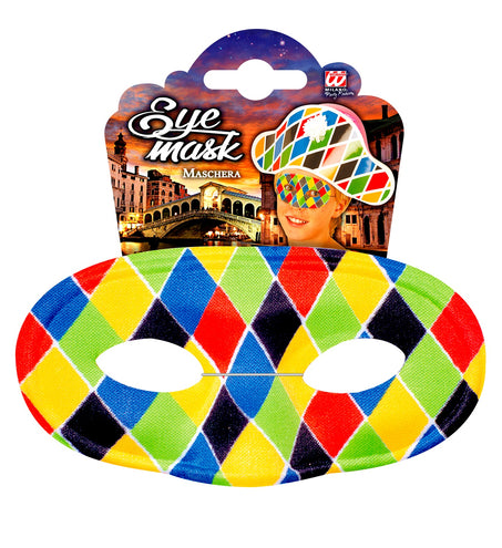 Widmann SRL Harlekijn masker kinderen