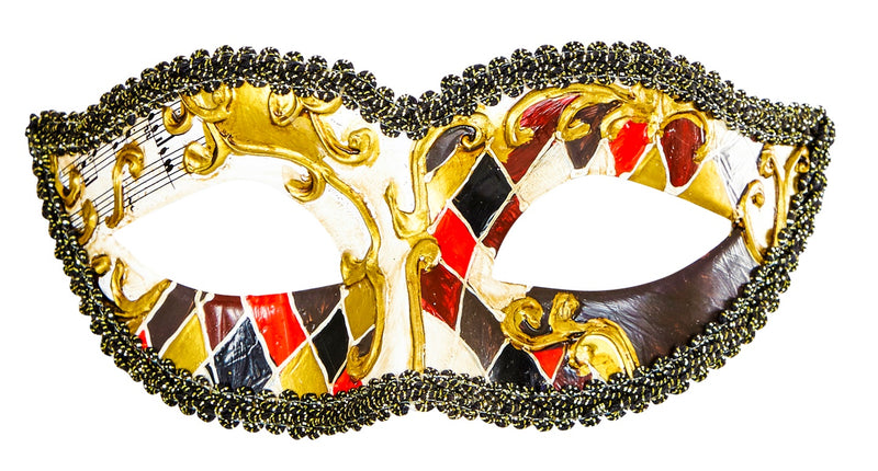 Widmann SRL Harlekijn oogmaskers