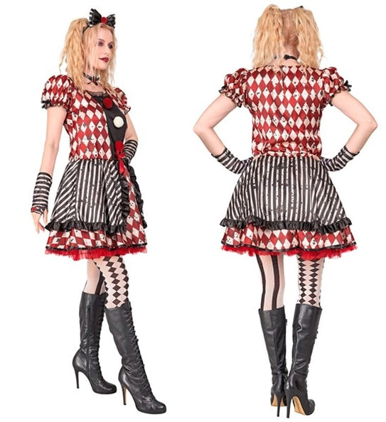 Widmann SRL Harlekijn pop kostuum Luukie