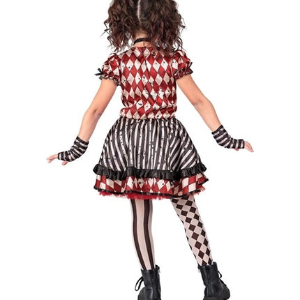 Widmann SRL Harlekijn pop kostuum Luukie kinderen