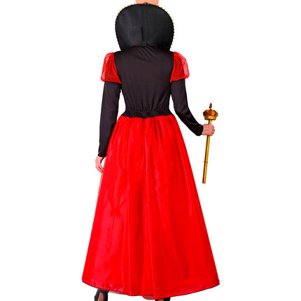 Widmann SRL Harten koningin kostuum dames