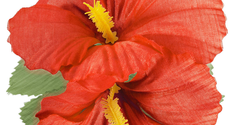 Widmann SRL Hawaii bloem haarclip rood