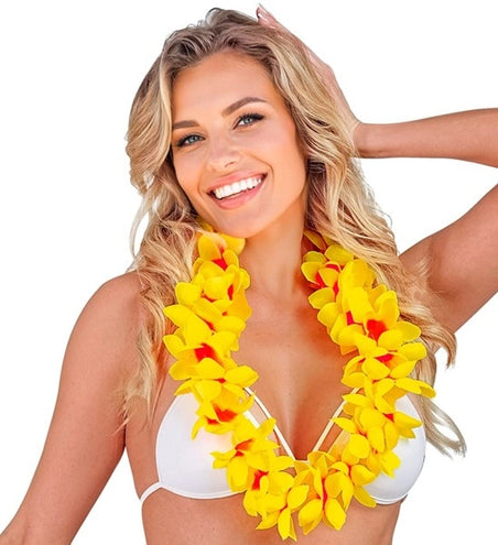 Widmann SRL Hawaii krans geel Lyncy